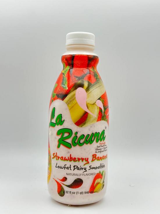 LA RICURA Strawberry Banana Smoothie  946ml