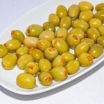 Green Olives Stuffed With Orange (lb.)