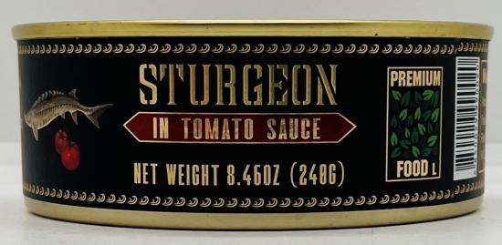 Sturgeon in Tomato Sauce 240g.