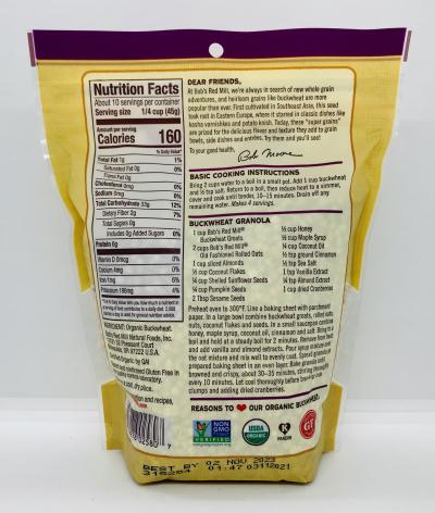 Bob's Red Mill Buckwheat 454g.
