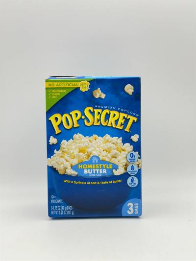 POP-SECRET HOMESTYLE BUTTER NATURAL FLAV 147G