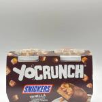 YOCRUNCH Snickers Vanilla Lowfat Yogurt 453g