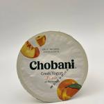 CHOBANI Greek Yogurt Peach on the bottom  150g