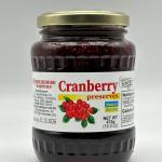 Shedrik Cranberry Preserves 470g
