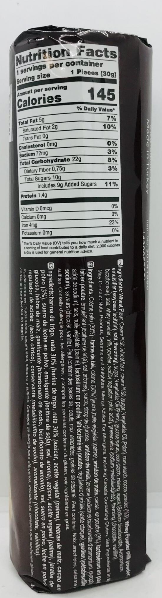 Garden Fresh Chocolate Cream Sandwich Cookies 140g