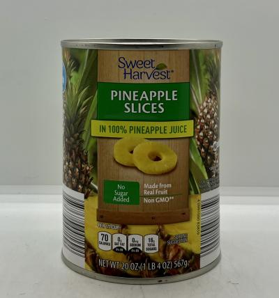 Sweet Harvest Pineapple Slices 567g