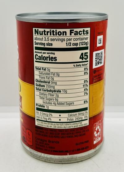 Hunts Diced Green Pepper, Celery & Onion 411g.