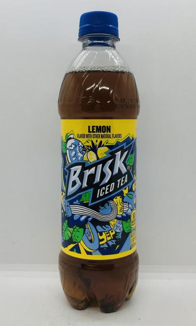 Brisk iced tea lemon 500mL.