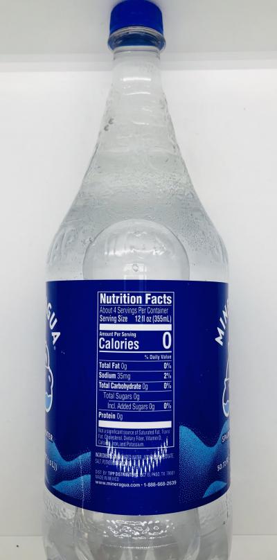 Mineragua Sparkling Water 1.5L.