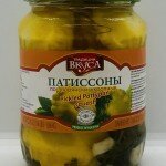 VKUSA Pickled Pattypan Squash 660g