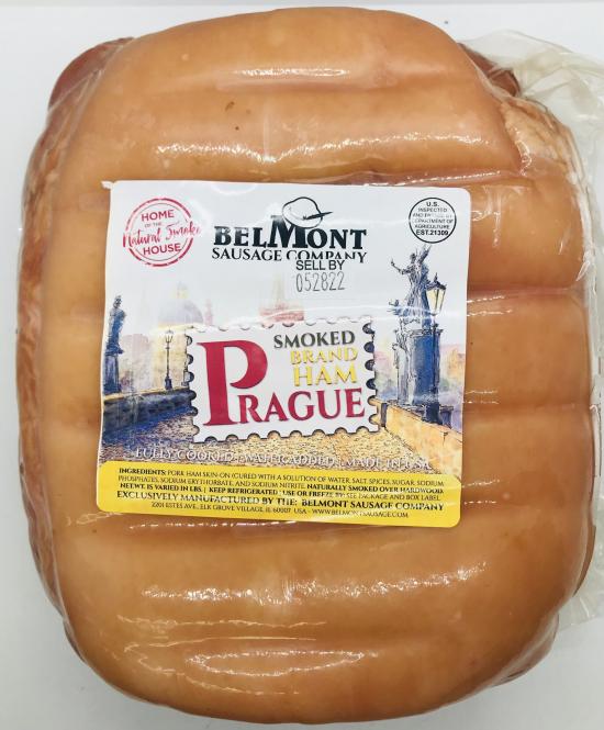 Belmont Smoked Brand Ham Prague (lb.)