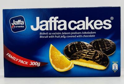Jaffa Cakes Biscuits w. Fruit Jelly 300g.