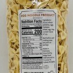 Egg Butterfly Noodles 500g.