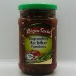 Bizim Tarla Sliced Hot Pepper w. Tomato 640g.