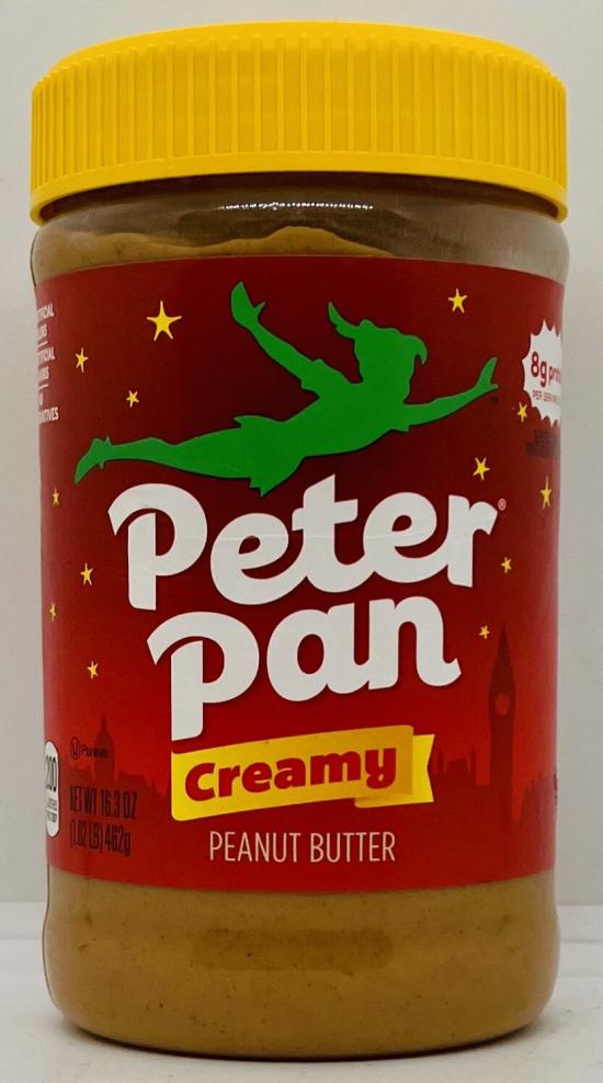 Peter Pan Creamy Peanut Butter 462g.