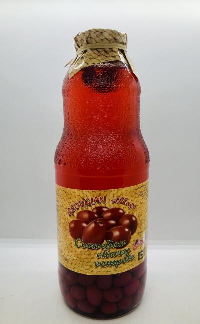 Georgian Village Cornelian Cherry Compote 1050g