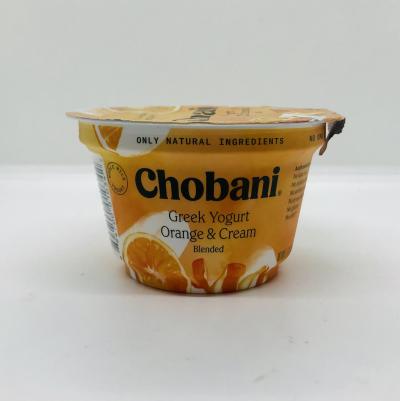 Chobani Greek Yogurt Peach 150g.