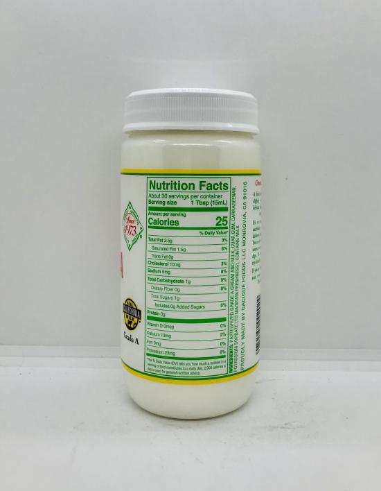 Cacique Cream Mexicana 443mL.