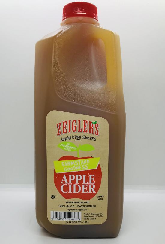 Ziegler's Apple cider 1.89L.