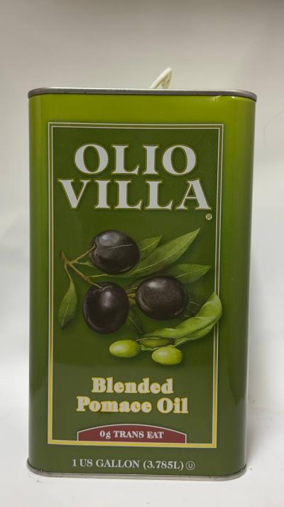 OLIO VILLA BLENDED POMACE OIL 1 US GALLON