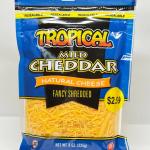 TROPICAL Mild Cheddar Natural Cheese 226g