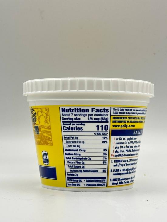 POLLY-O Ricotta Cheese Original 425g