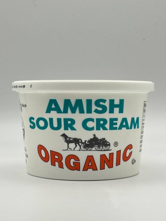 Sour Cream Organic Amish  425g
