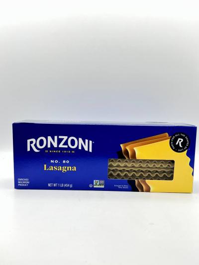 Ronzoni Lasagna no.80 Macaroni (454g.)