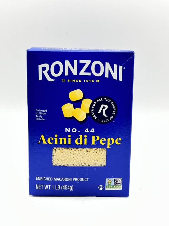 Ronzoni Acini Di Pepe Macaroni (454g.)