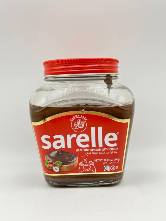 Sarelle Hazelnut Spread w. Cocoa 700g.