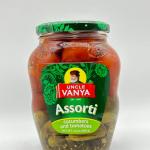 UNCLE VANYA ASSORTI Cucumbers and Tomatoes 680g