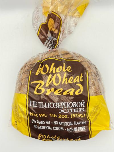 WHOLE WHEAT BREAD 510G