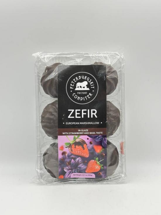 ZEFIR MARSHMALLOW WITH STRAWBERRY & BASIL TASTE 390G
